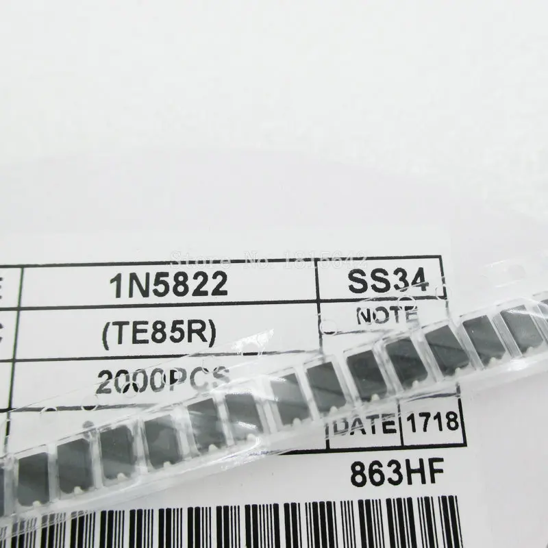 100 шт./лот диод Шоттки SS34 SK34 SMD 1N5822 ss34 оптовая продажа Новинка|diode ss34|schottky diodess34 diode |