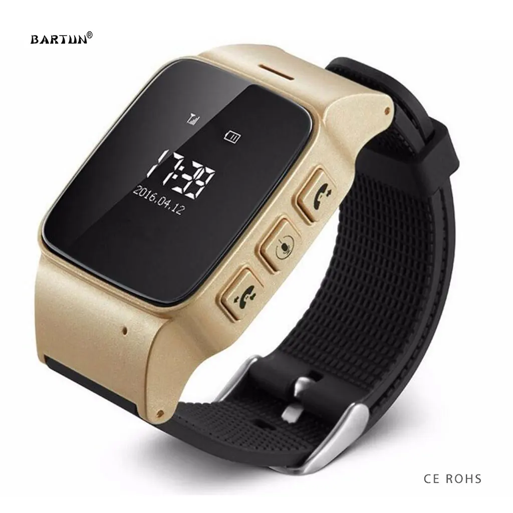 D99 GPS позиционирование для пожилых детей OLED экран WIFI SOS трекер местоположения Android