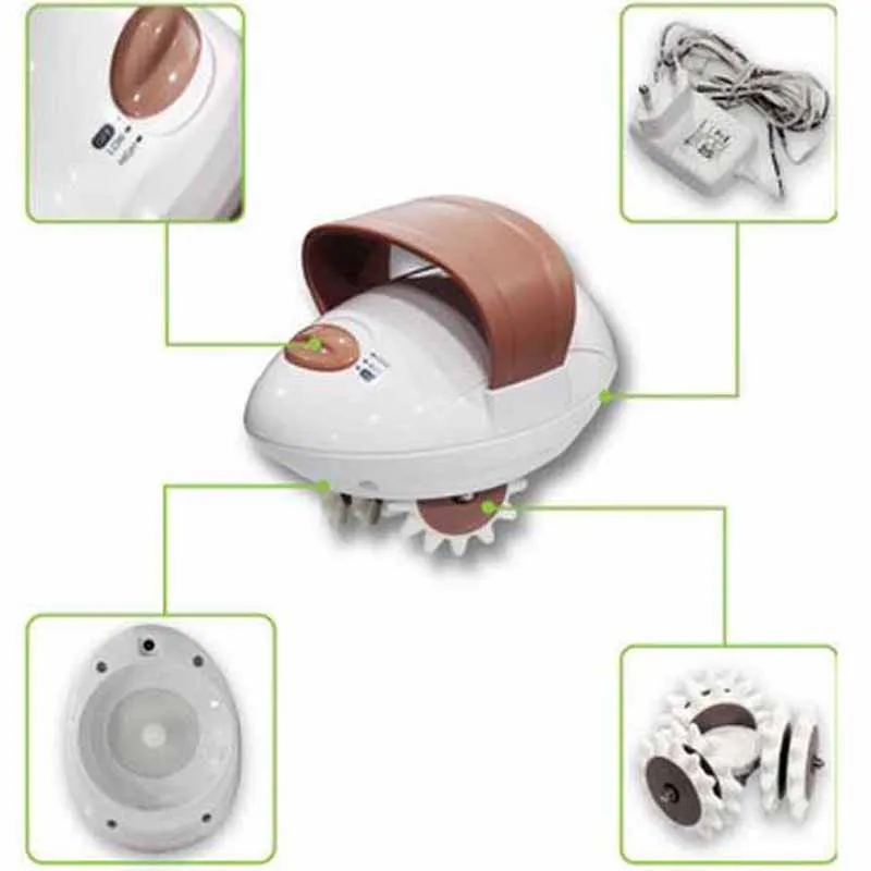 Электрический массажер для расслабления ног спины и тела роликовый похудения