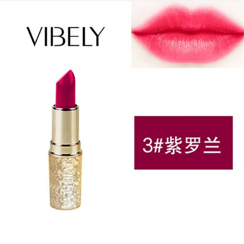60 шт. 2018 Vibely последним пуля помада розовый цвет Lip Stick увлажняющий бальзам для губ