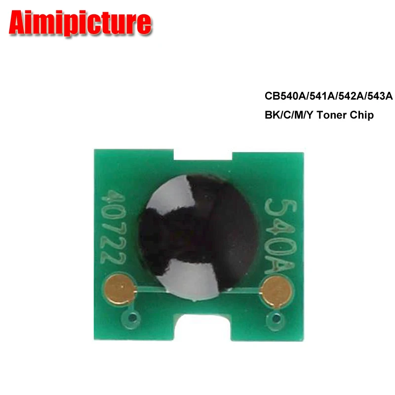 Чип сброса CB540A CB541A CB542A CB543A 1215 для принтера HP Color laserJet CP1215 CP1518 CM1312 CP1517 CP1519 5