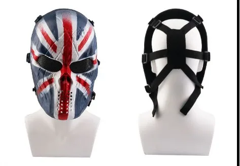 Маска для косплея CS особой силы США маска черепа огнестрельное защитное