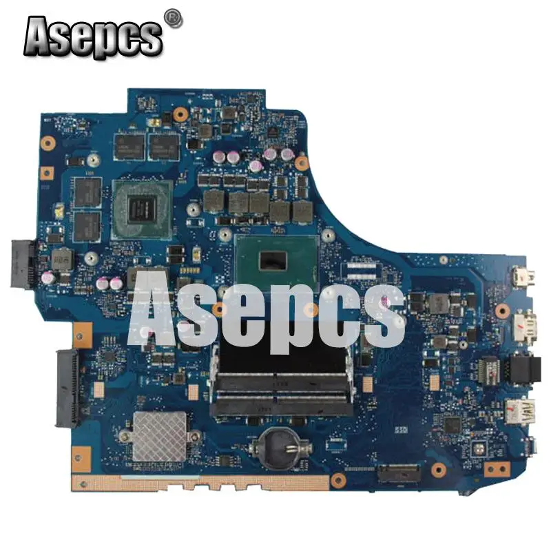 Asepcs GL752VW материнская плата для ноутбука For Asus GL752V GL752 FX71PRO тест оригинальная I5 6300HQ