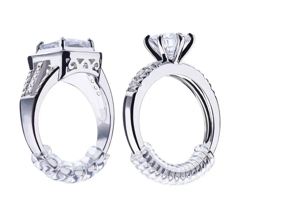 2 шт. Винтажное кольцо на спиральной основе размер регулировщика жесткий