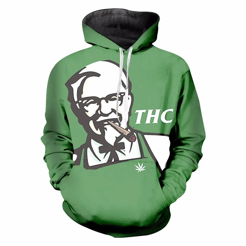 OGKB брендовая винтажная Механическая 3d толстовка с принтом глаз Женская/Мужская