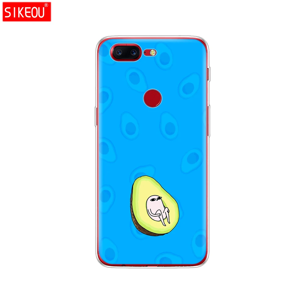 Силиконовый чехол для телефона Oneplus one plus 6 5T 5 3 A3000 A5000 Cute Avocado Food|Бамперы| |