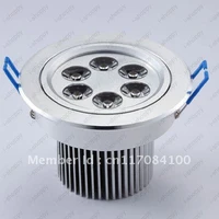 6w high power 6 led recessed ceiling down cabinet light fixture downlight spotlight bulb lamp warmpure white