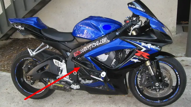 Крушенная клетка для 2006-2010 Suzuki GSX-R 600 750 GSXR защита двигателя для Suzuki K6 Рамка Бампер бак защита