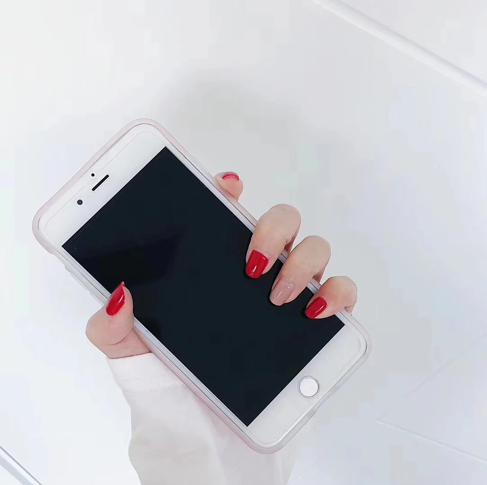 Cqoue For iphone 8 plus case luxury for women brand Glitter shining coque capinha 7 8plus 6 s 6s 5 phone |