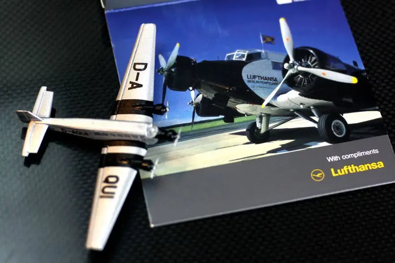 Новинка специальная модель Lufthansa из литого металла под давлением 1/250 Вторая