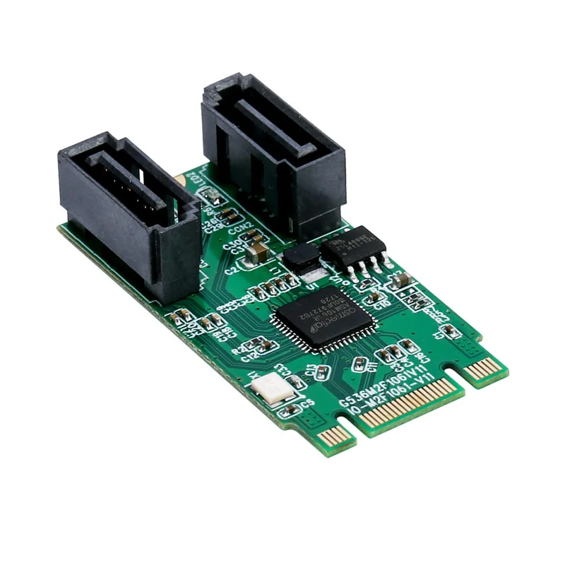 H1111Z Плата расширения HDD/SSD/SATA Raid контроллер/карта M2 к SATA M.2 множитель порта карты 3 B
