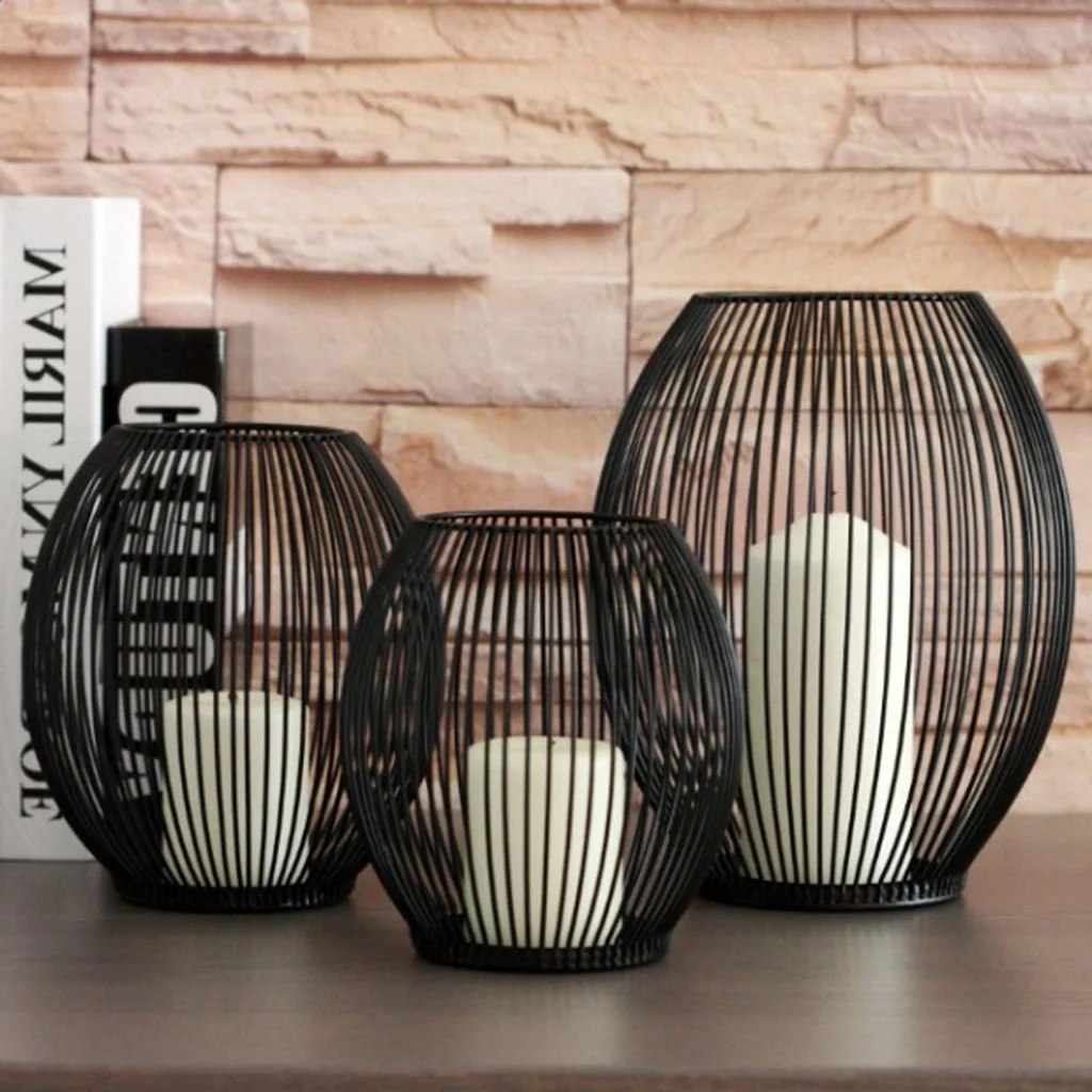 Комплект из 2 предметов, с вырезами, птица клетка, Свечи Tealight Votive СВЕТОДИОДНЫЙ свеча декоративный светильник