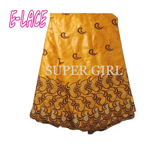 Высокое качество Африканский Базен Riche Getzner Черный Brocade Ткань Гвинея 1706b1616d20 |