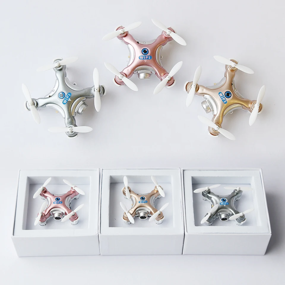 Cheerson CX 10W Мини Quadcopter Квадрокоптер Drone с Камерой FPV Модернизированный 10 RC Вертолет