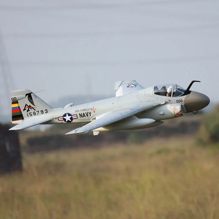 RC Jet Hobby Plane Freewing 80 мм A-6 A6 Intruder с створками и втягиваниями