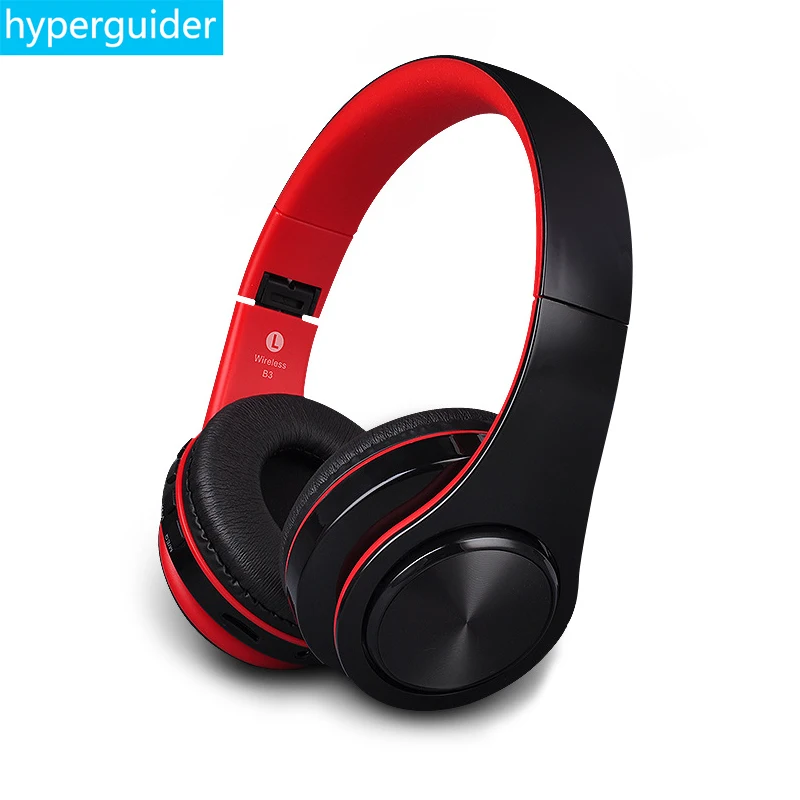 Беспроводные наушники hyperguide с поддержкой Bluetooth 4 1 повязка на голову поддержка