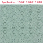 Изоляционная прокладка для литиевой батареи 18650, полая плоская головка, высокогорная ячменная бумага, одно звено, 1 секция изоляционной прокладки, Мезон
