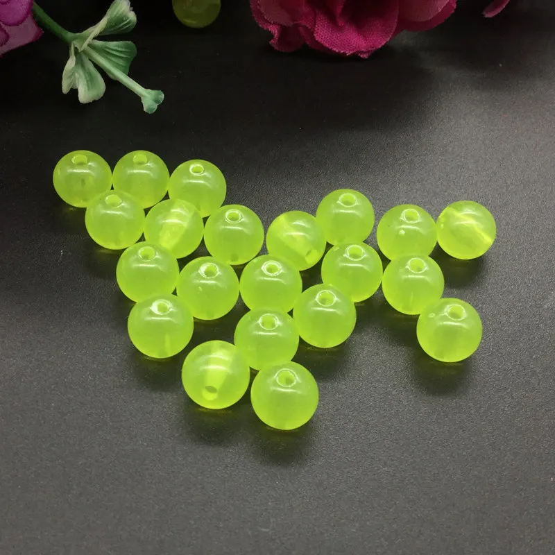 NiceBeads, 8 мм, 172 шт./лот, желе, акриловые бусины, модные, красивые, свободные, бусины для ювелирные изделия, изготовление браслетов, ожерелья