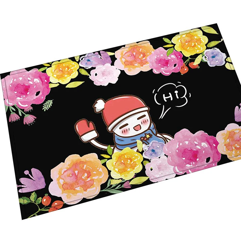 Zeegle Welcome Entrance Mats Funny Doormats Anti-slip Child Room Rugs Bathroom Floor Soft Bedroom Carpets Bedside | Дом и сад