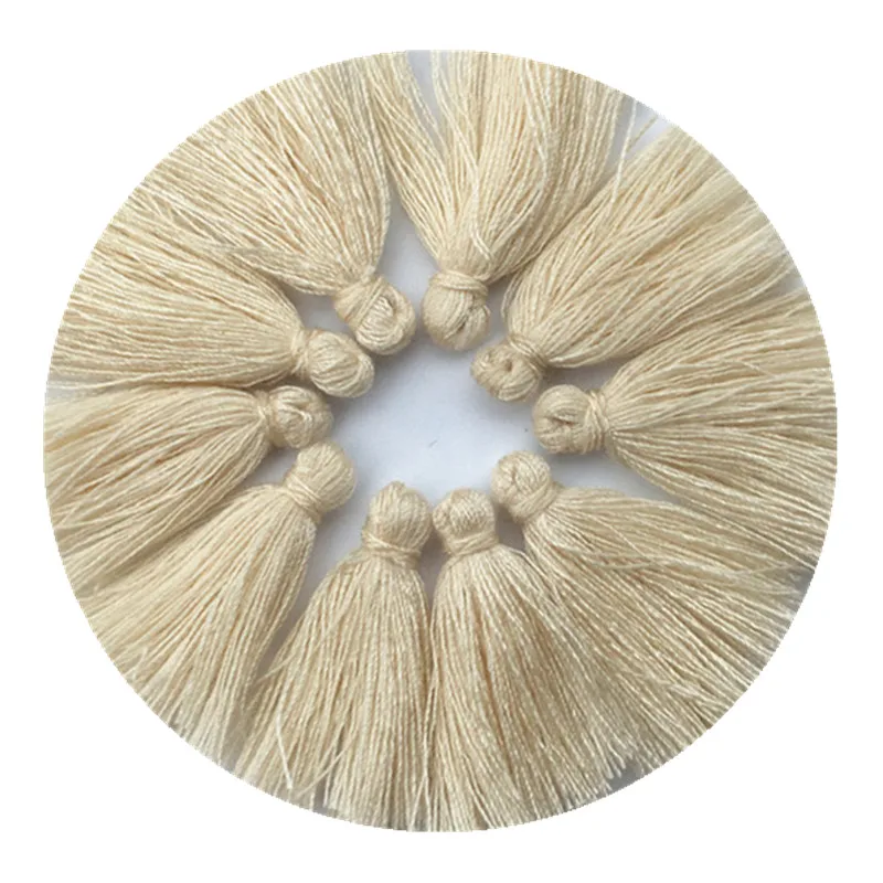 Хлопковая кисточка для сотового телефона 27 мм занавеска ключей аксессуары