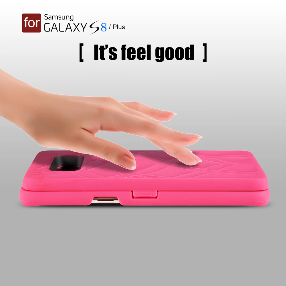 Для Galaxy S8 Plus чехол S7 Edge Luxury подставка для зеркала заднего вида Чехол-кошелек из