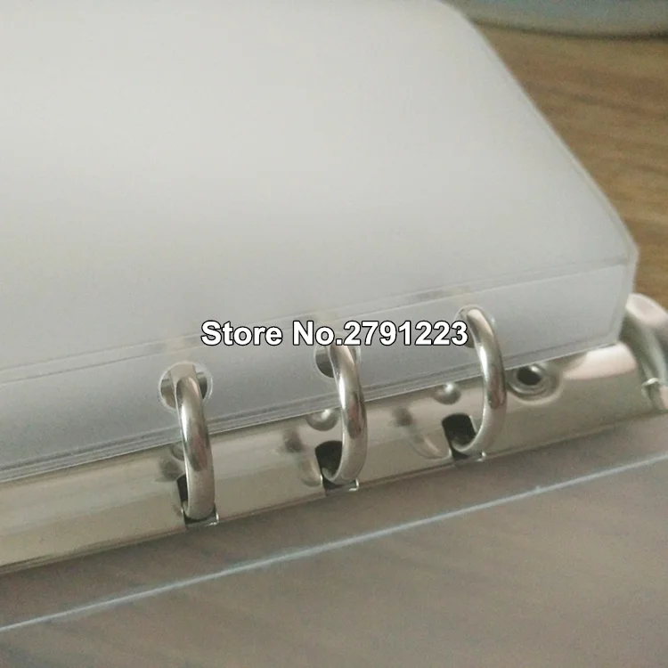 A5/A6/A7/B5 PVC Binder Folder Holder Zipper Low Profile Style Spiral Plan Bag Storage File Card Pack 20 Pcs | Дом и сад