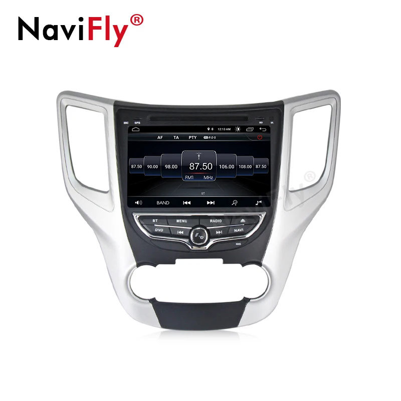 Navifly 8 дюймов Android 1 автомобильный медиа для Changan CS35 стерео радио аудио DVD gps плеер