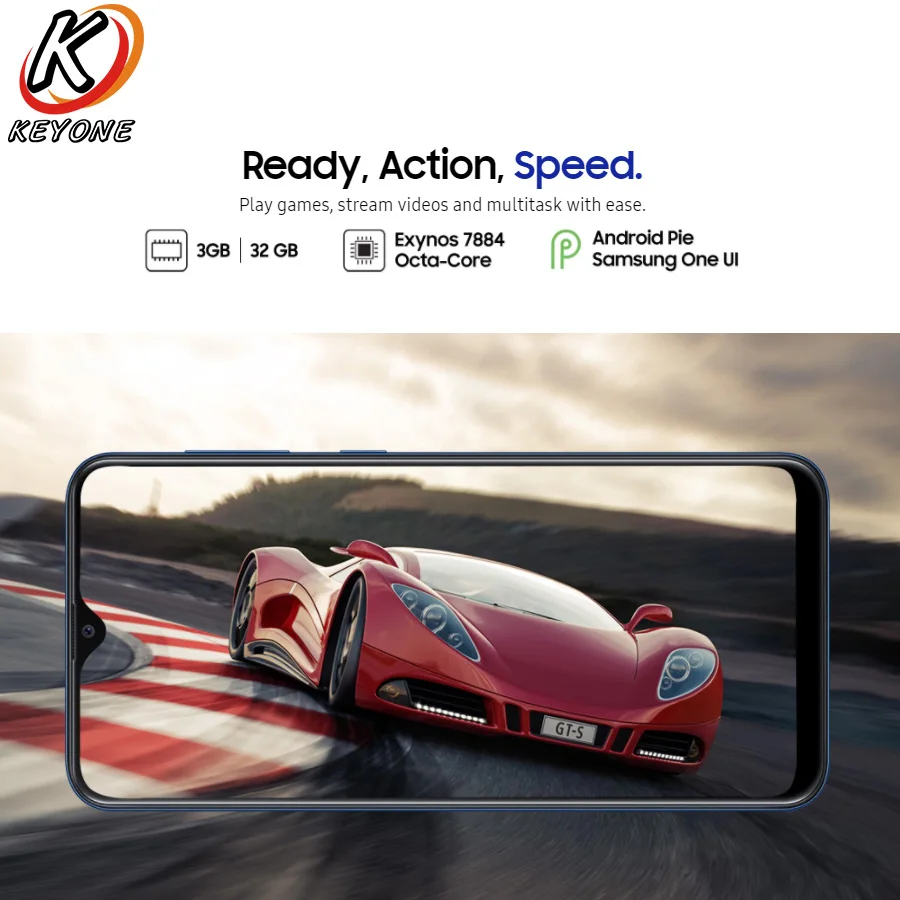 Новый Samsung Galaxy A20 A205GN DS мобильный телефон 6 4 дюйма 3 ГБ ОЗУ 32 Гб ПЗУ Exynos 7884