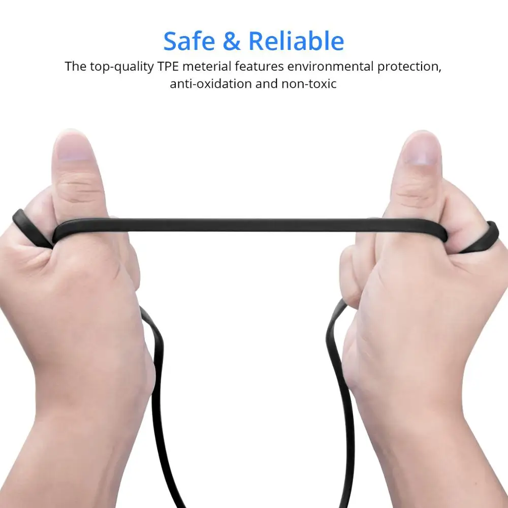 FONKEN Micro USB кабель Быстрая зарядка для телефона кабель Лапша Android телефон power bank 30 см 1 м зарядный Micro шнур