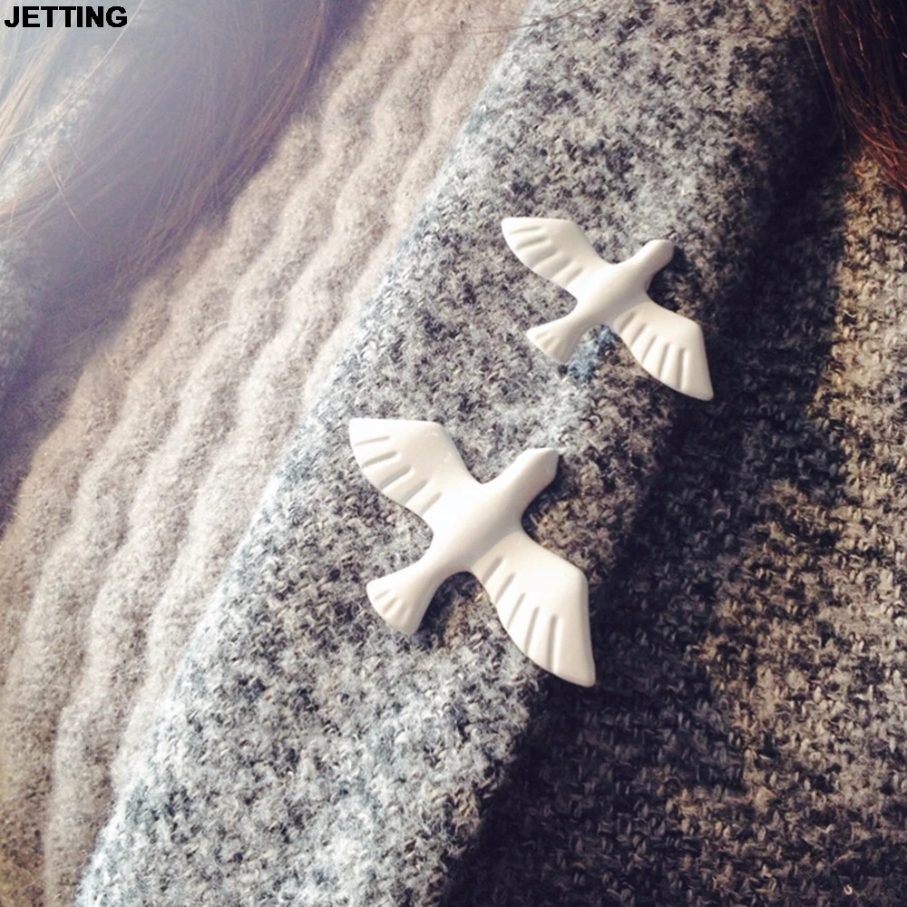 Женская Винтажная брошь в форме ласточки 2 шт. Ювелирное Украшение с пряжкой и