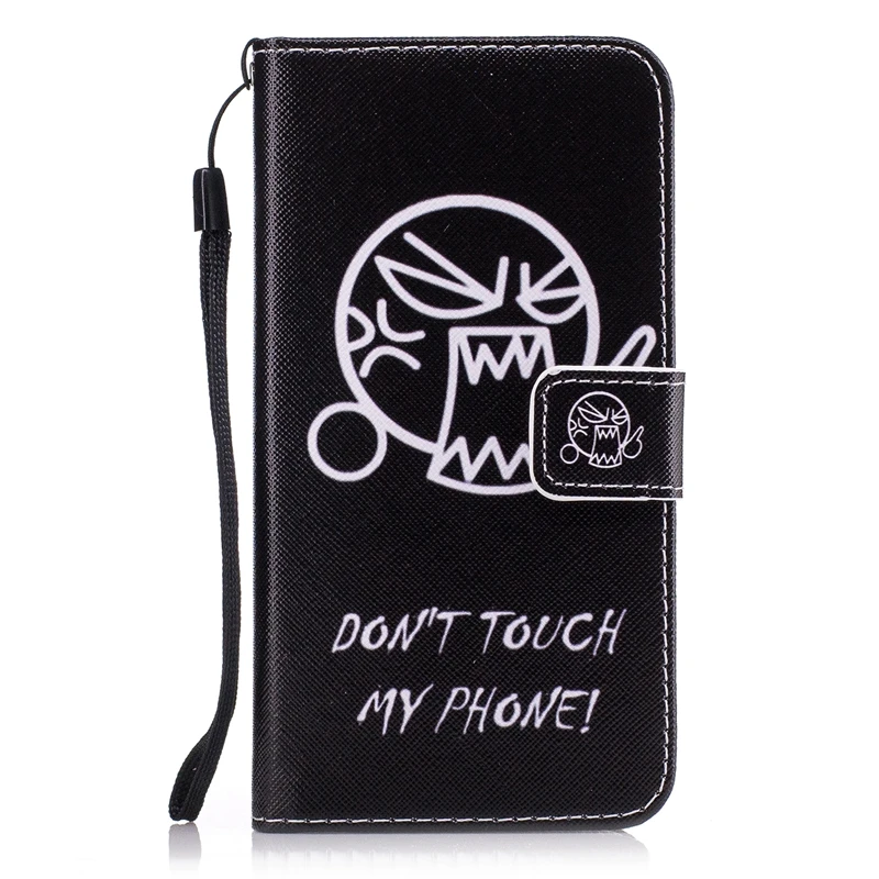 anger DD biscus для huawei Y5 чехол цветок кошелек кожаный флип чехол для huawei Y6 MYA-L03 U29 L23 L41 L22 Y5III Стенд кожаный чехол - Цвет: anger