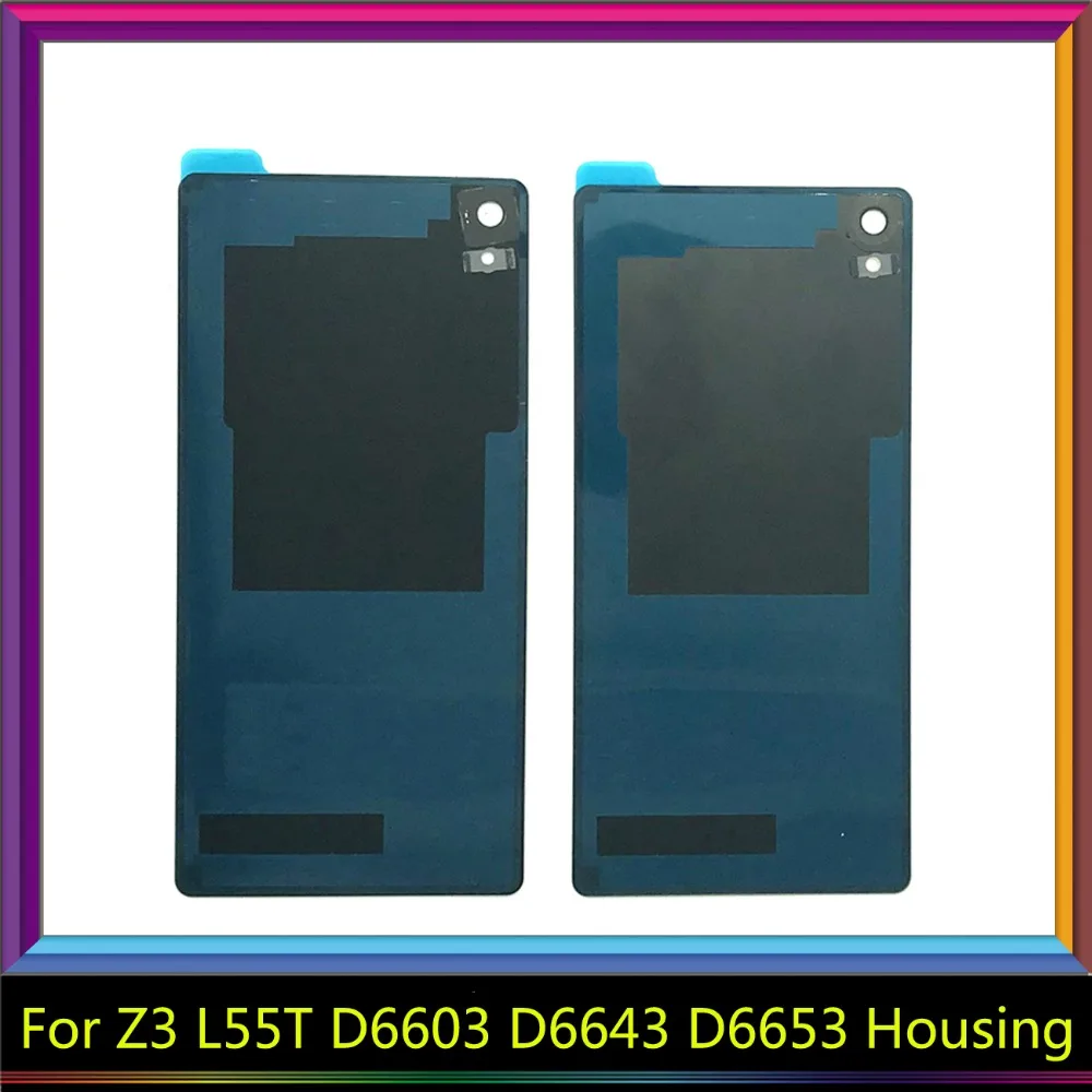 10 шт./лот Высокое качество нового назад Корпус Батарея крышка двери задняя для sony