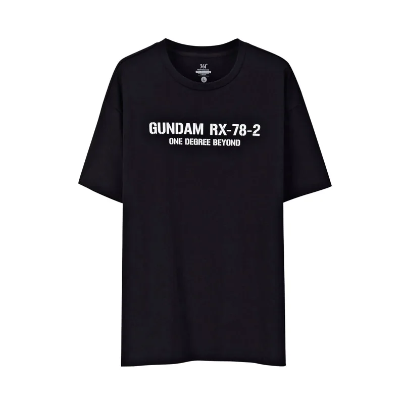 361 GUNDAM 100% хлопок лето 2019 обычная спортивная Удобная дышащая футболка