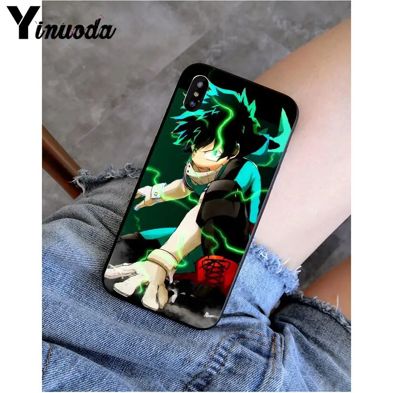 Yinnuoda с героями из мультфильма Мой герой Boku без deku и bakugou чехол для Apple iPhone 8 7 6 6S Plus X