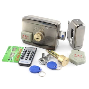 Электронный интегрированный рчид-ридер DC12V, блокировка обода для внутренней связи, управление доступом с 10 125 кГц ID-брелоком