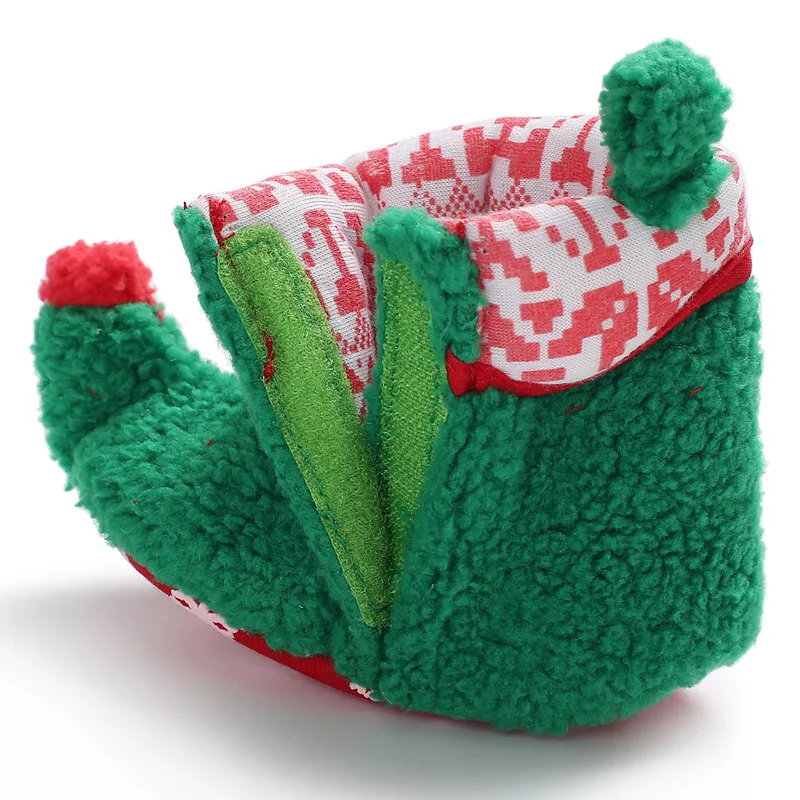

Winter 0-1 years old men and women baby Christmas snow boots soft shoes baby toddler shoes