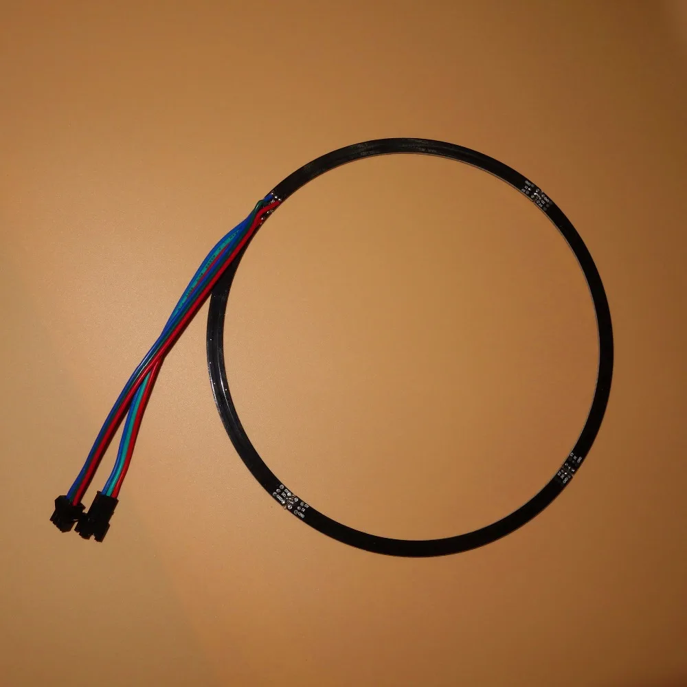 60eds SK6812-RGB адресное кольцо Вход постоянного тока 5 В Полноцветный RGB Круглый