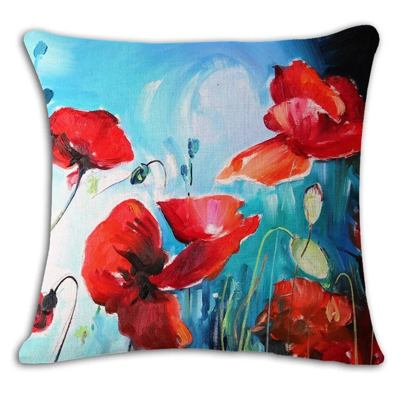 Прямая поставка с фабрики новинка наволочка из хлопка и льна для дома Наволочка