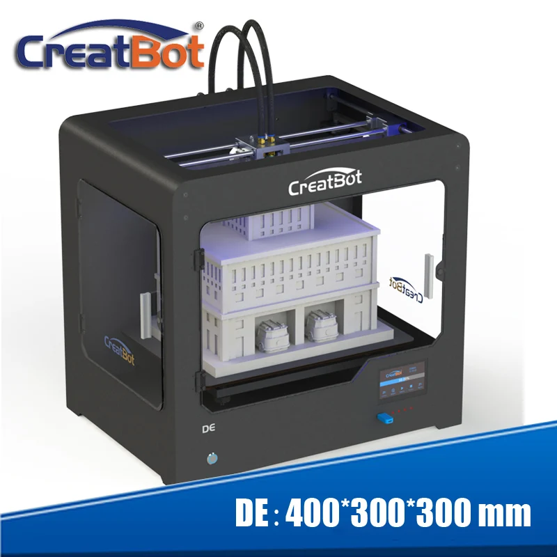 3D-принтер Creatbot обновленная металлическая структура FDM размер сборки 400*300*300 мм