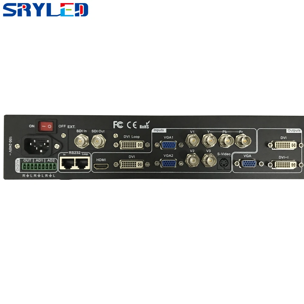 VDWALL HD светодиодный видеопроцессор LVP605S с одной отправляющей картой для сцены