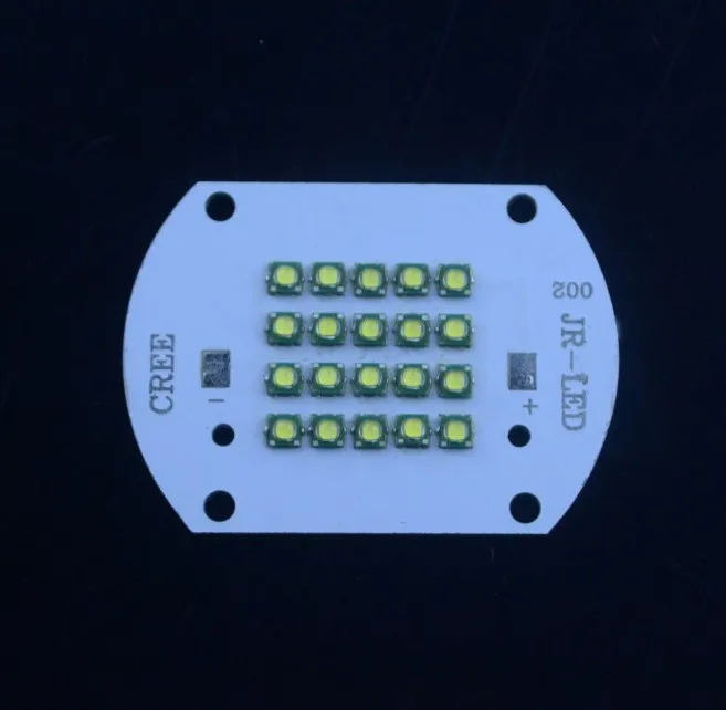 

60W CREE XP-E 6600LM 30-36V 1.7A White Light LED Module PCB for Street Lamp