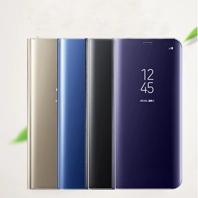 S-guard для Huawei P10 плюс зеркало флип чехол Коврики 9 Pro Чехол Smart View Обложка 10 10pro Case |