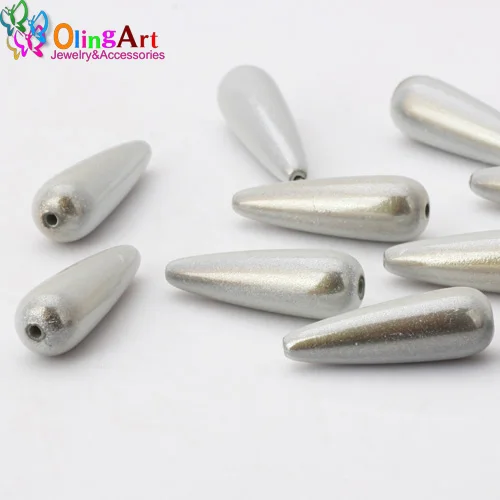 OlingArt, 30 мм, 12 шт./лот, золото, серебро, 3D, иллюзия, чудо, акриловая бусина, жевательная резинка, фантазия, сделай сам, браслет, колье, изготовление ювелирных изделий - Цвет: Silver 12PCS 008