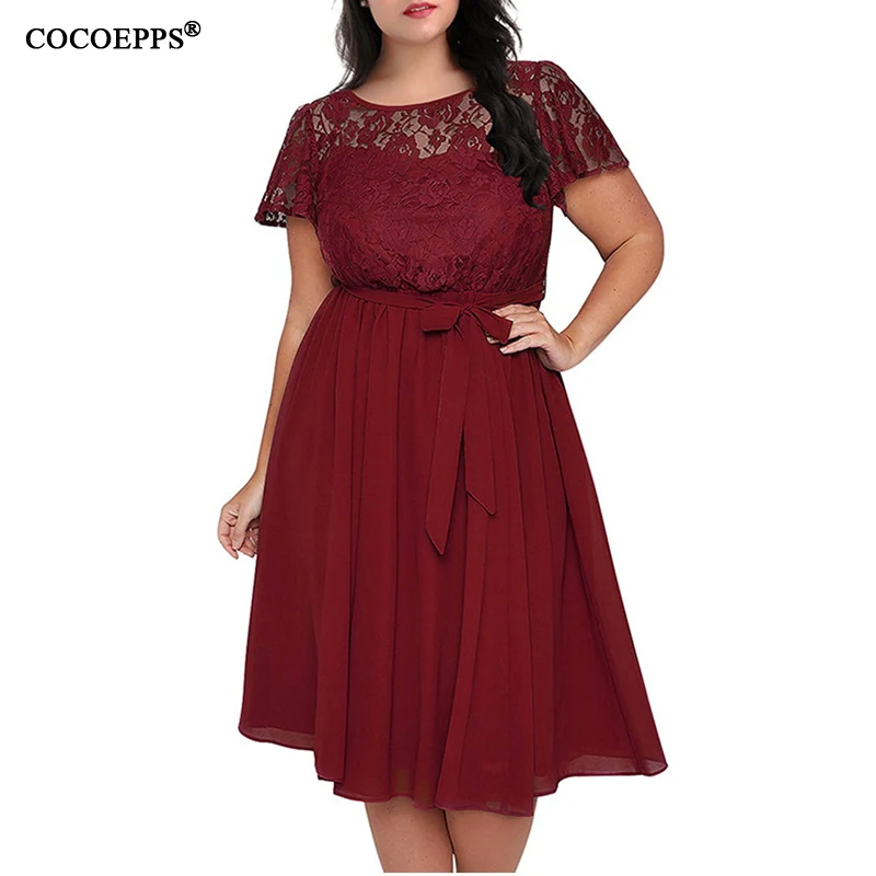 2019 размера плюс кружевные блузки на каждый день женские платья с коротким