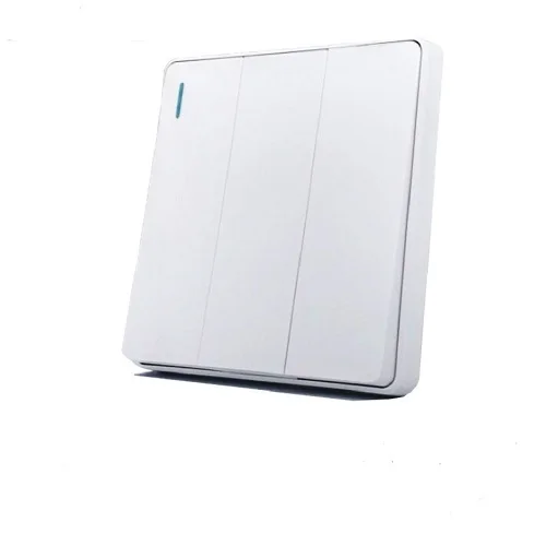 Only white 3 gang Беспроводной пульт дистанционного управления RF 433 Mhz 220V переключатель обучающий код приемник передатчик зал спальня потолочные светильники для Vhome - Цвет: Only white 3 gang