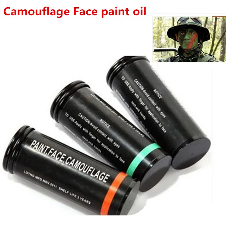 3 _ Военная Водонепроницаемая искусственная краска камуфляжная смазка армейские