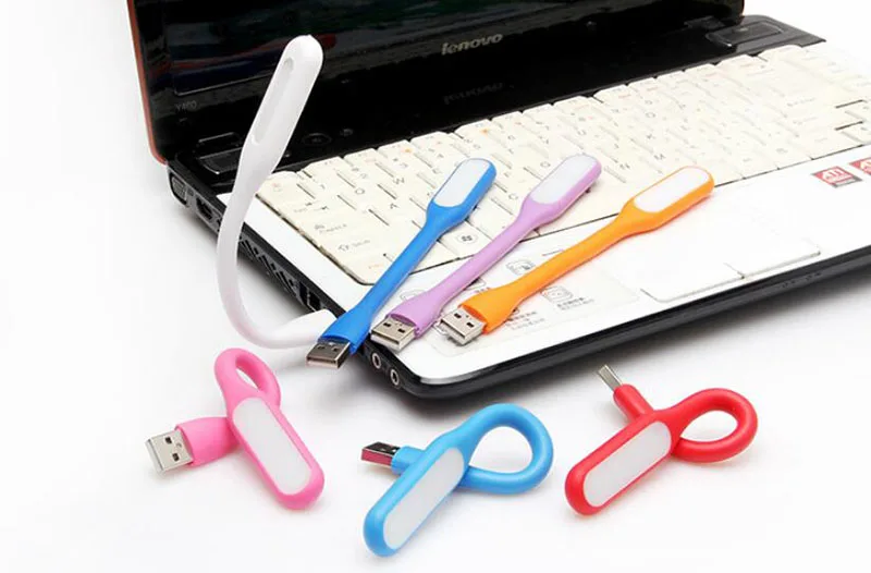 Мини USB гибкий светодиодный светильник для ноутбука, супер яркий книжный светильник, лампа для чтения для компьютера, портативного компьютера