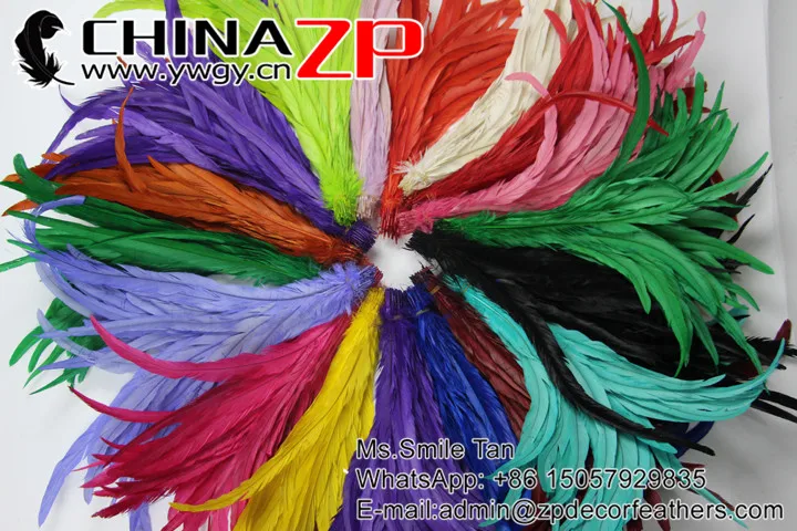 CHINAZP перо стиль 35~ 40 см(14~ 16 дюймов) красивое обесцвечивание желтый с перьями из хвоста петуха для Крыло ангела карнавал шоу