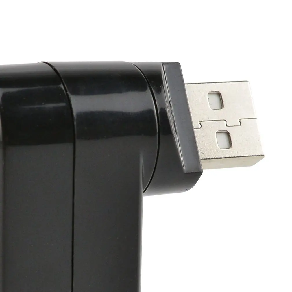 Mini 3 порты и разъёмы USB 3,0 вращающийся сплиттер адаптер концентратор для портативных ПК тетрадь Mac