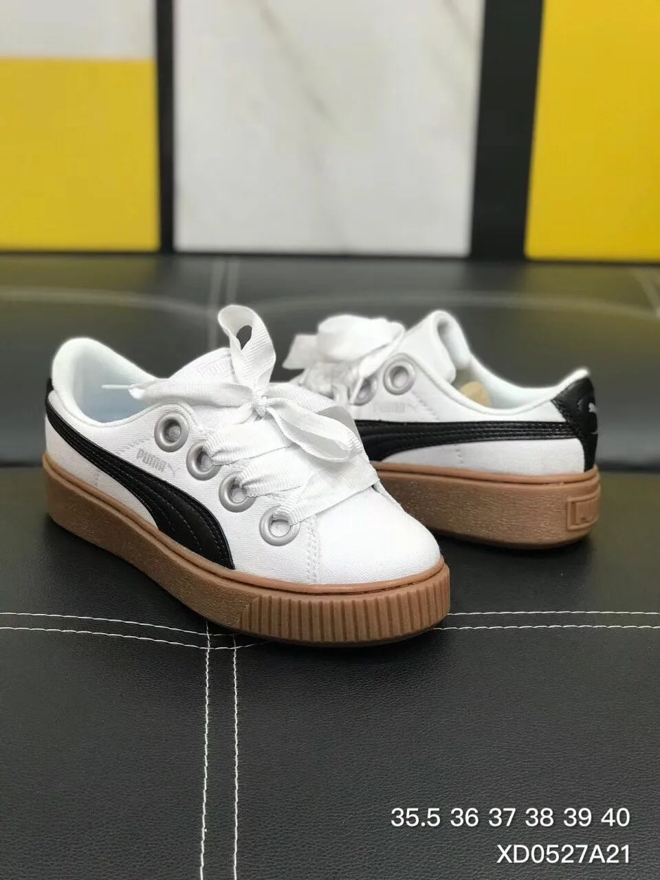 PUMA Новое поступление 2018 Puma Лена упрощенный сдобы холст обновления бадминтон